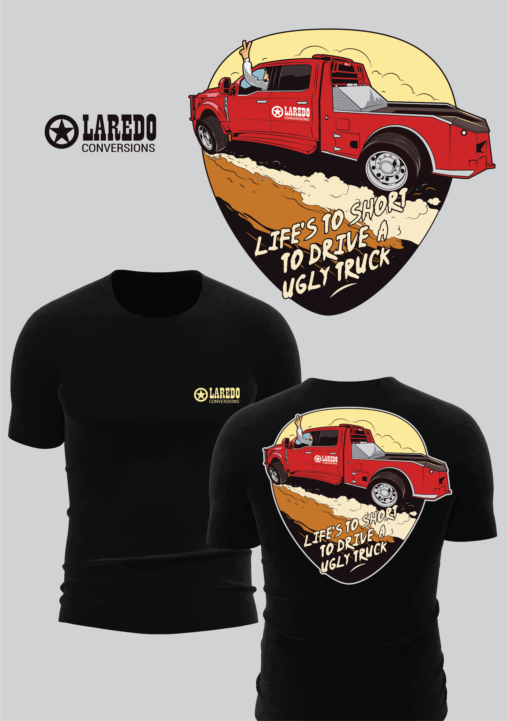 T-shirt Design by ally designs for Laredo conversions | Design #35891381