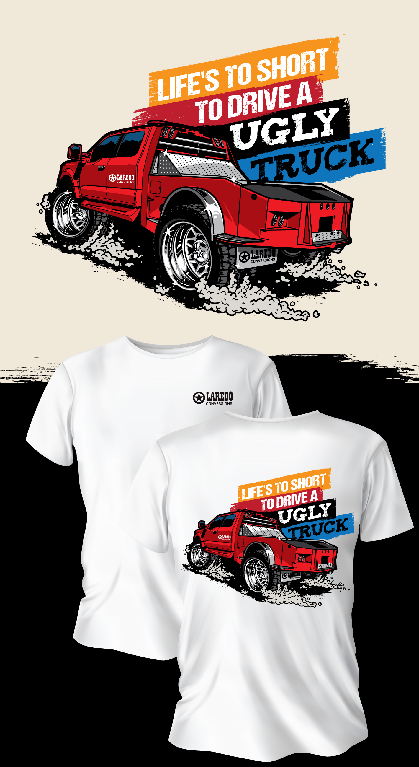 T-shirt Design by ally designs for Laredo conversions | Design #35892585