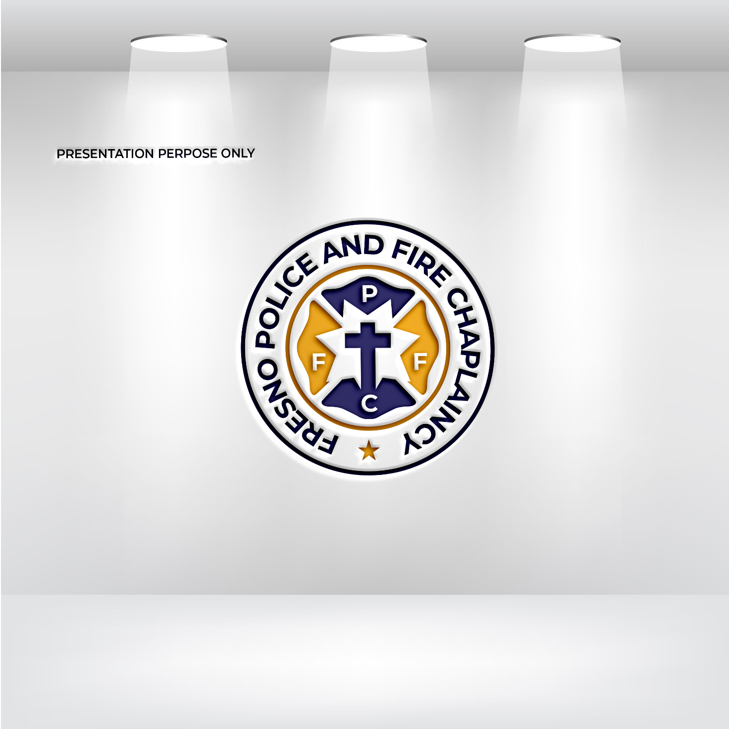 Logo Design by RS_Design for Fresno Police and Fire Chaplaincy | Design #35889541