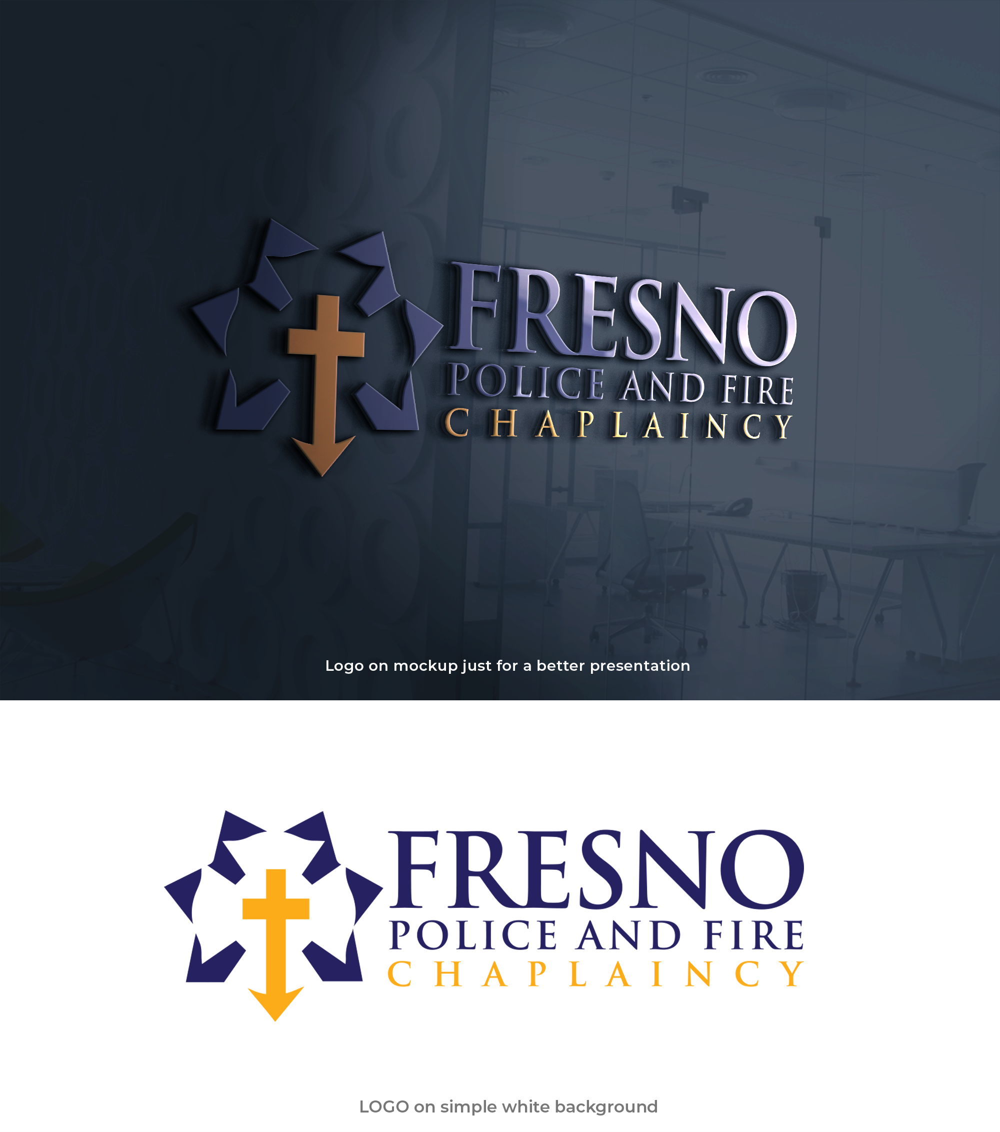 Logo Design by Asad Shaikh for Fresno Police and Fire Chaplaincy | Design #35888390