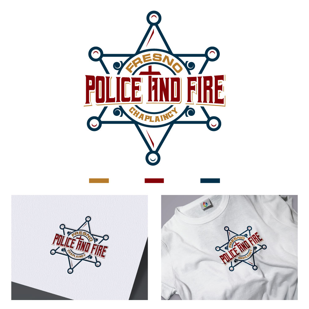Logo-Design von Suvendu.S für Fresno Police and Fire Chaplaincy | Design #35903062