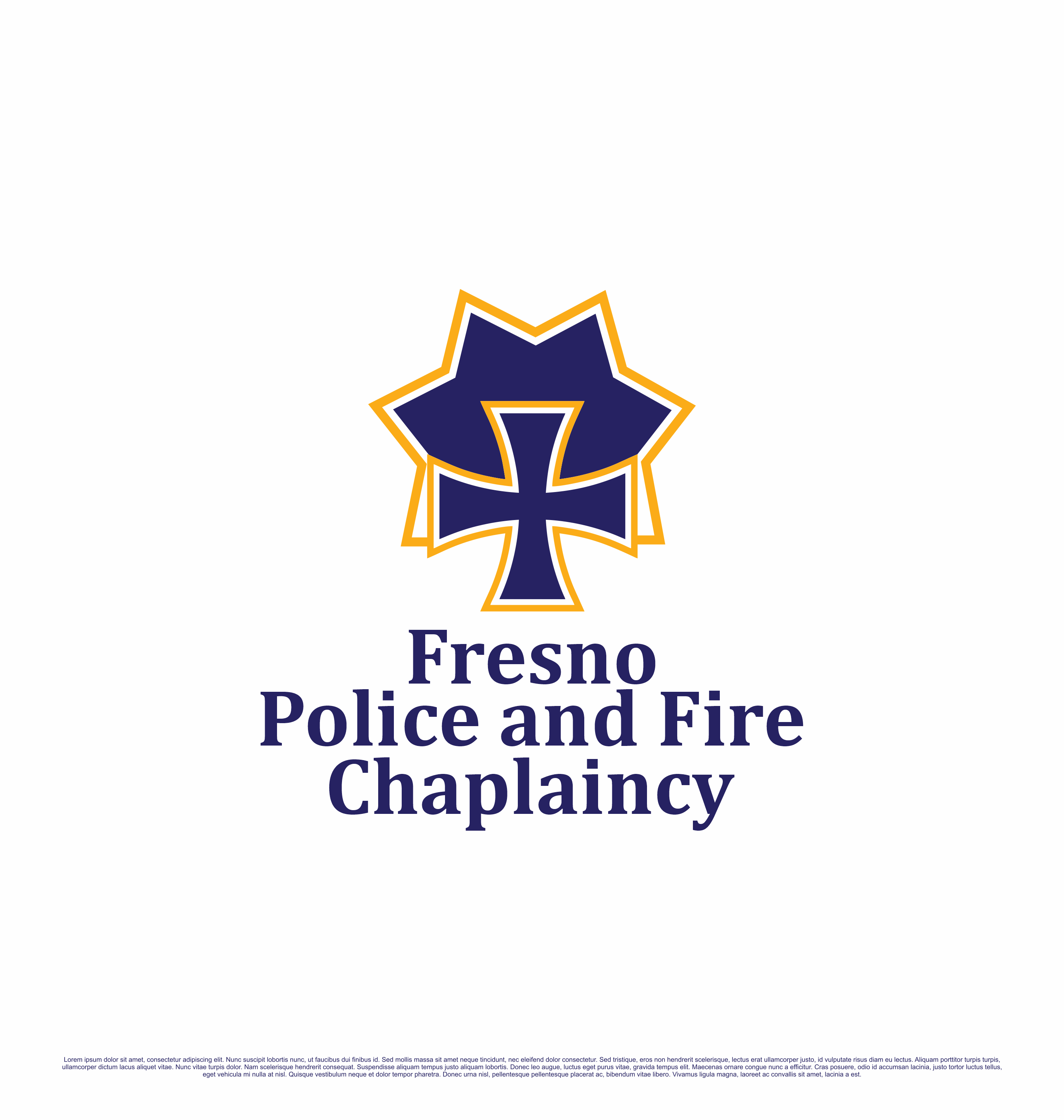 Logo Design by saesean for Fresno Police and Fire Chaplaincy | Design #35892119