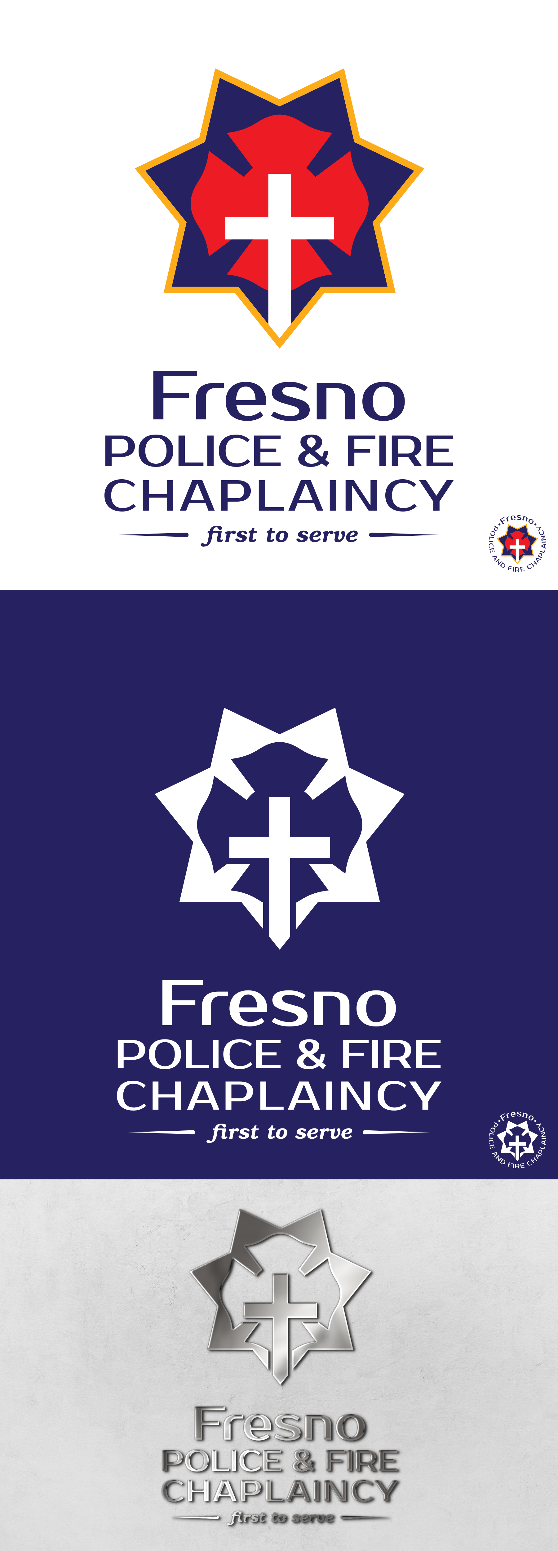 Logo Design by Oleksandr Tovarkov for Fresno Police and Fire Chaplaincy | Design #35891599