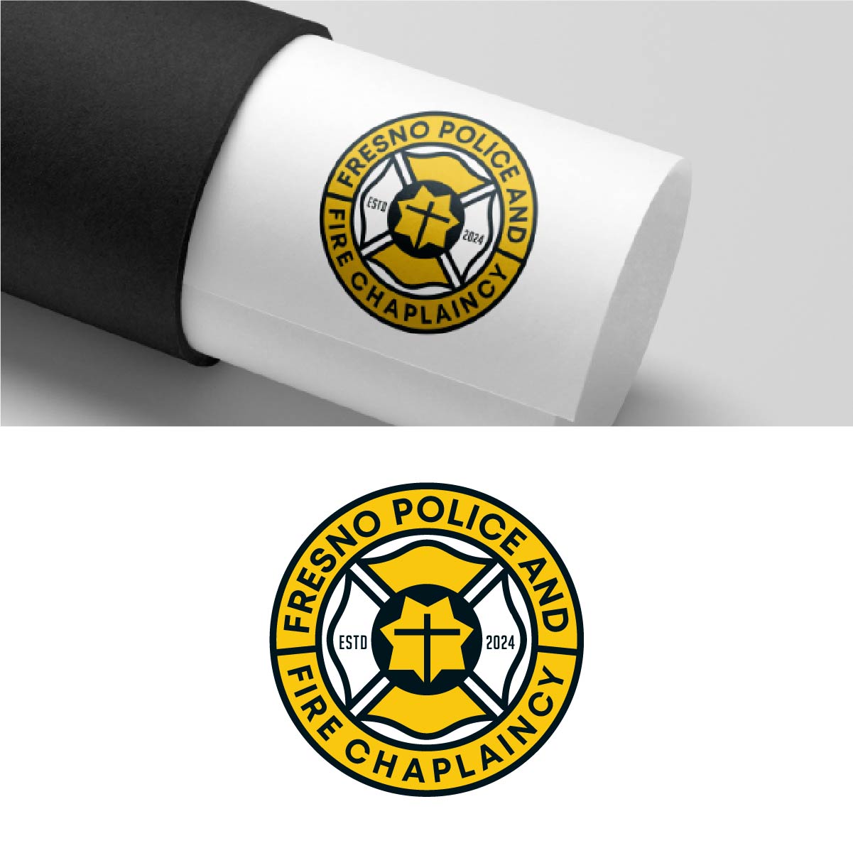 Logo-Design von fly  design für Fresno Police and Fire Chaplaincy | Design #35891668