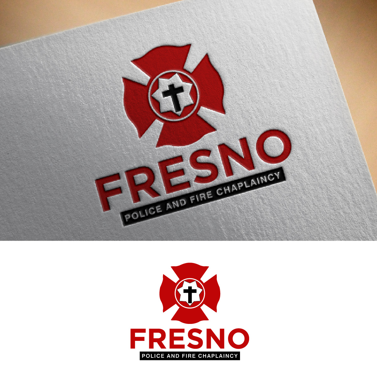 Logo Design by fly  design for Fresno Police and Fire Chaplaincy | Design #35892028
