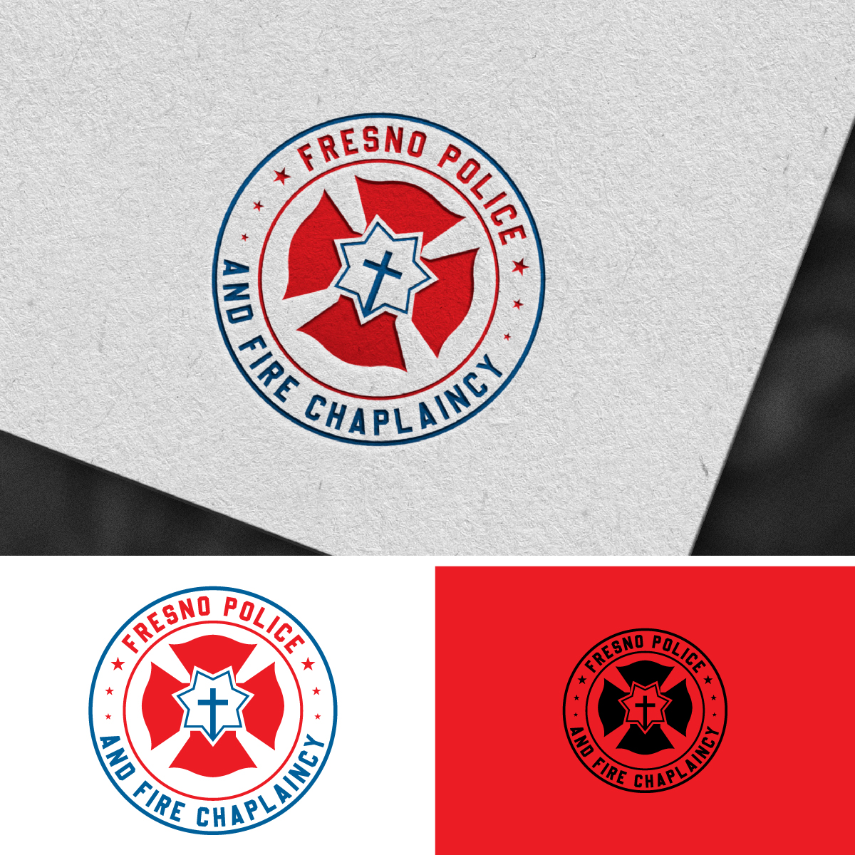 Logo Design by DesignLima for Fresno Police and Fire Chaplaincy | Design #35891802