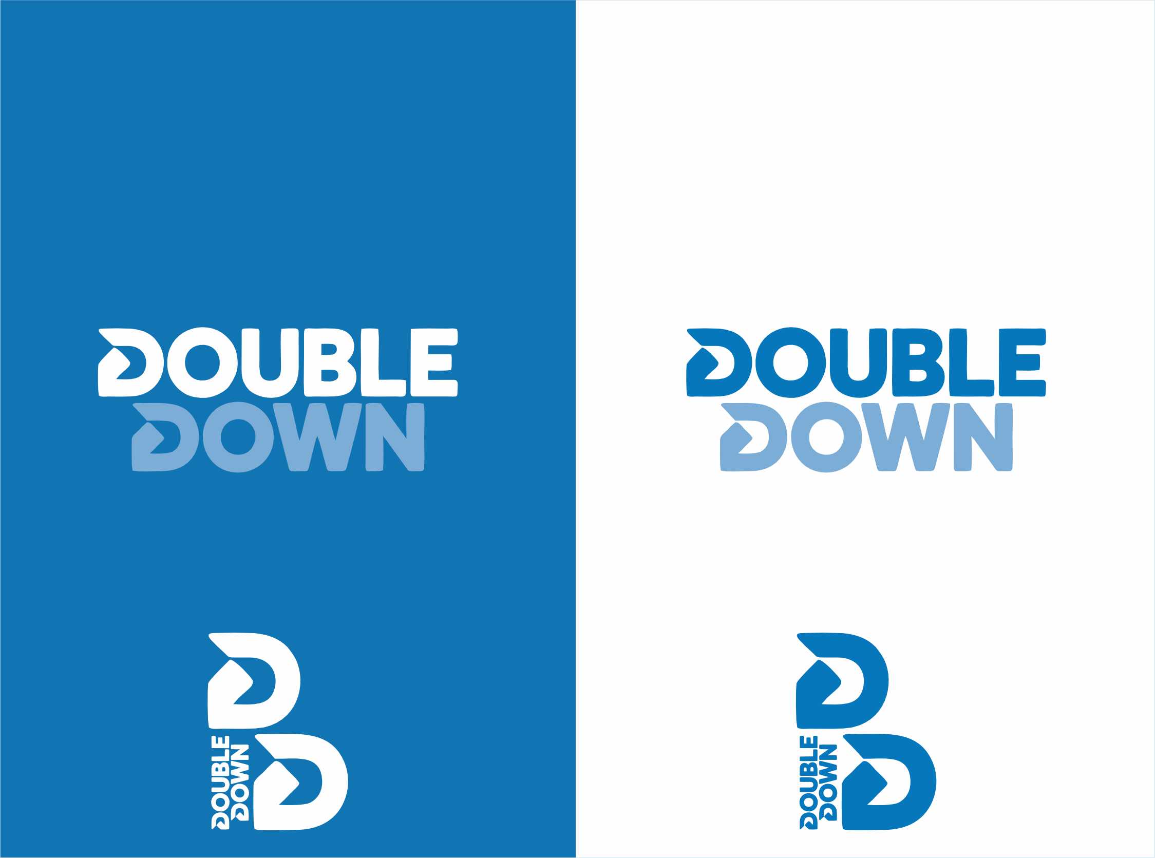 Logo Design by nikkiblue for Double Down | Design #36031799