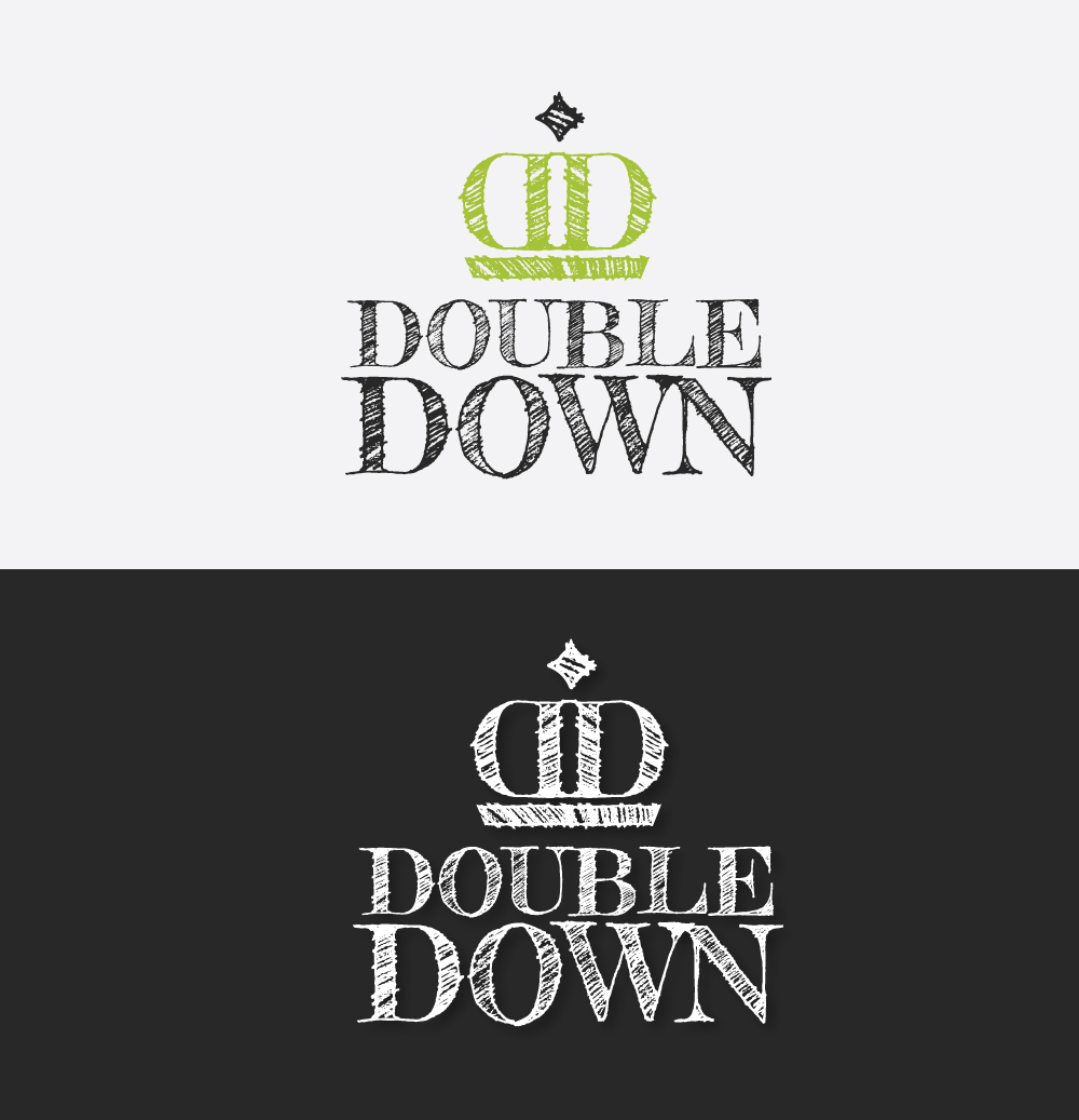 Logo Design by rgb01 for Double Down | Design #36109162