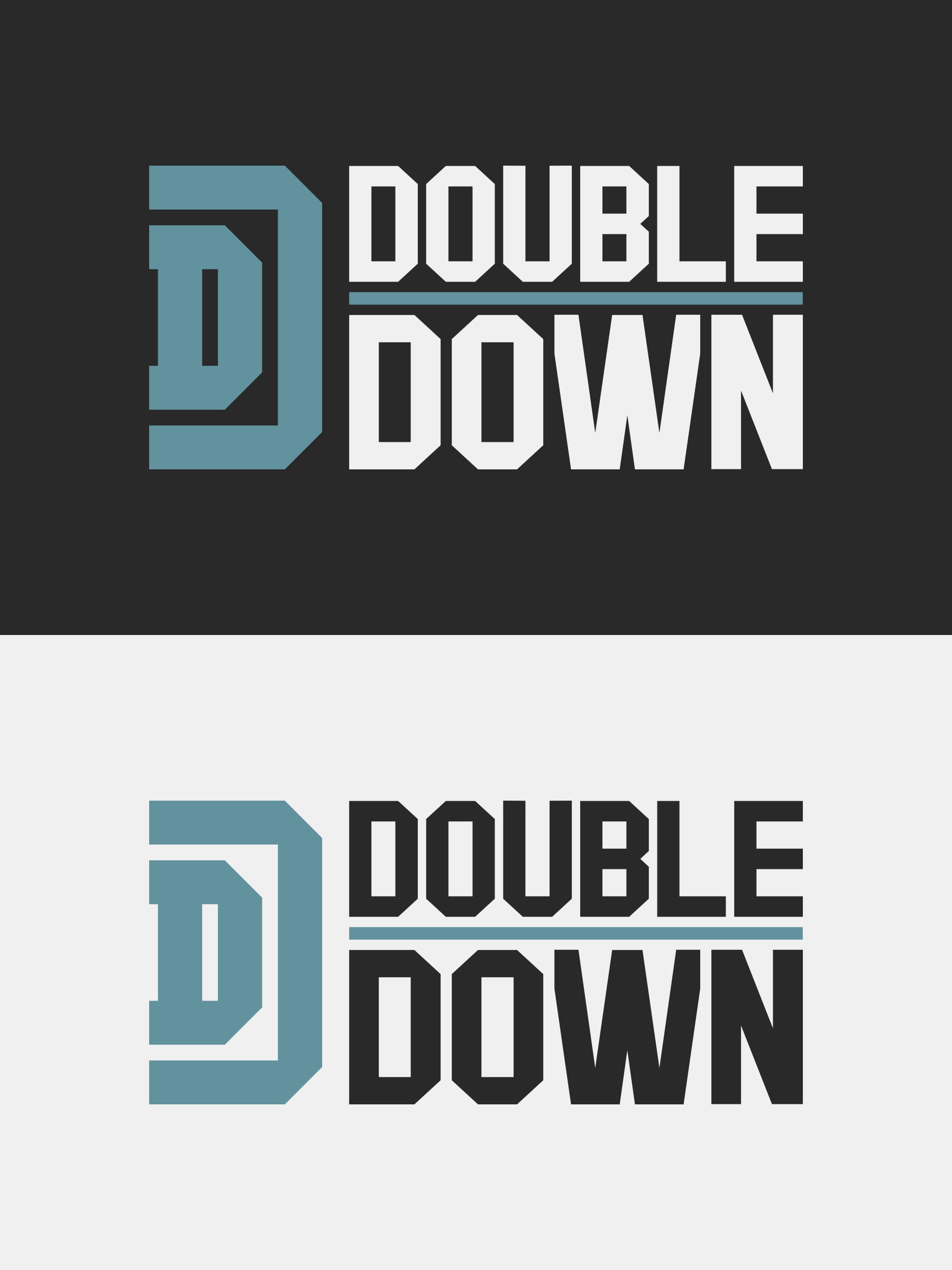 Logo Design by Aezakmi for Double Down | Design #36028670