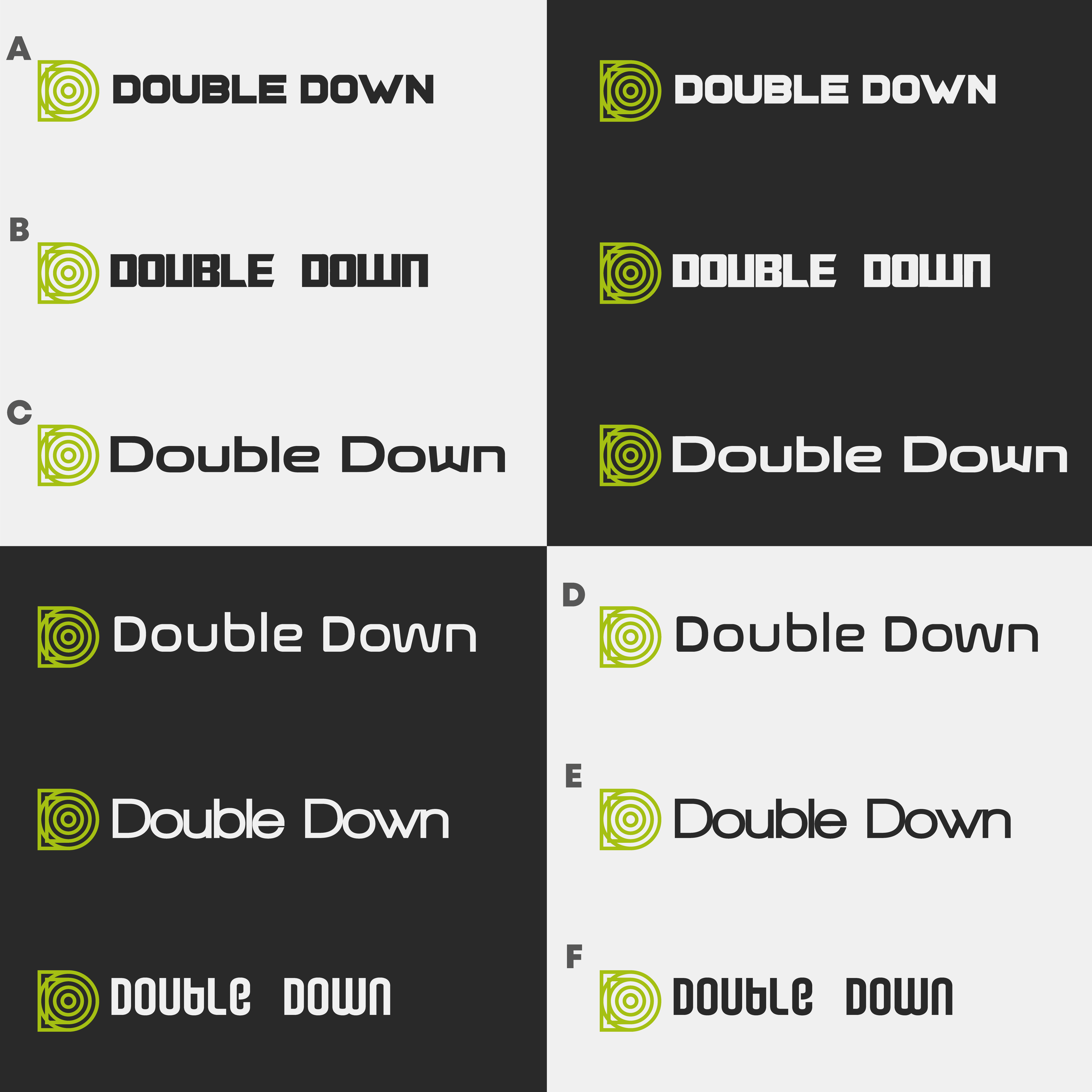 Logo-Design von Eve.A für Double Down | Design #36092439