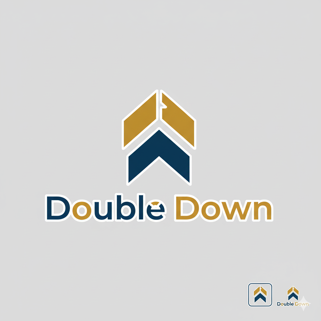 Logo Design by Dezingo Studio™ for Double Down | Design #36219278