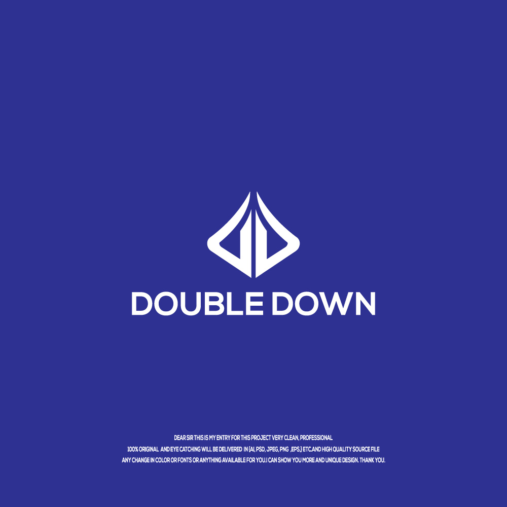 Logo Design by hossain32 for Double Down | Design #35957321