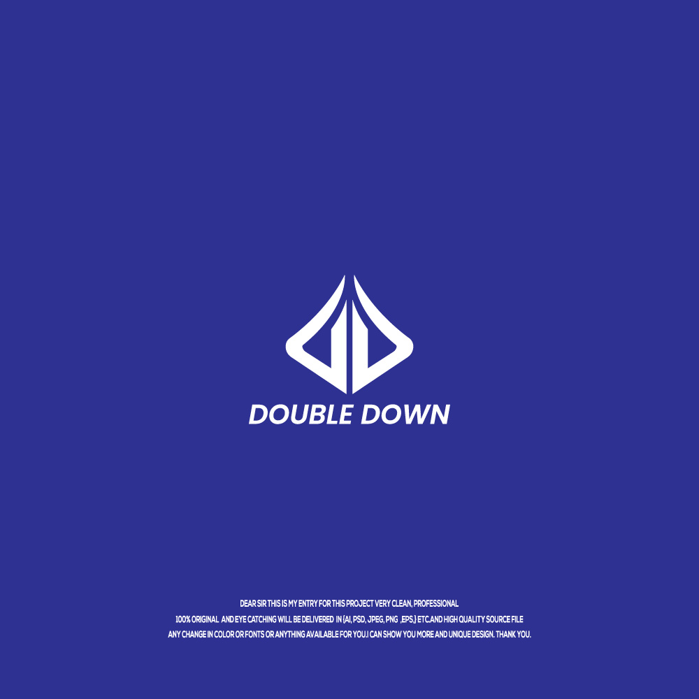 Logo Design by hossain32 for Double Down | Design #35957322