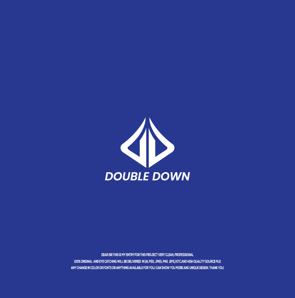 Logo Design by hossain32 for Double Down | Design #35988937