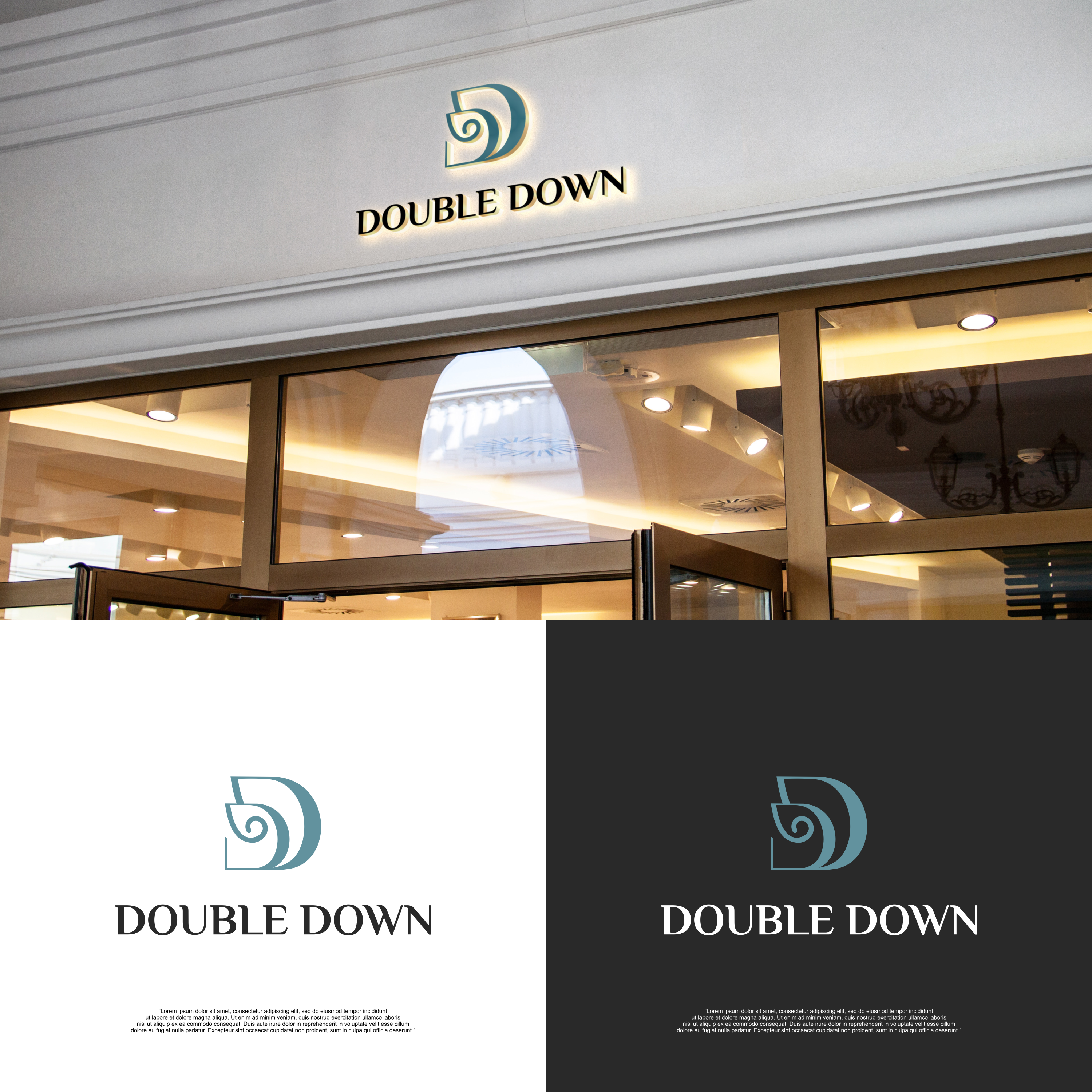 Logo Design by syad666 for Double Down | Design #35891846