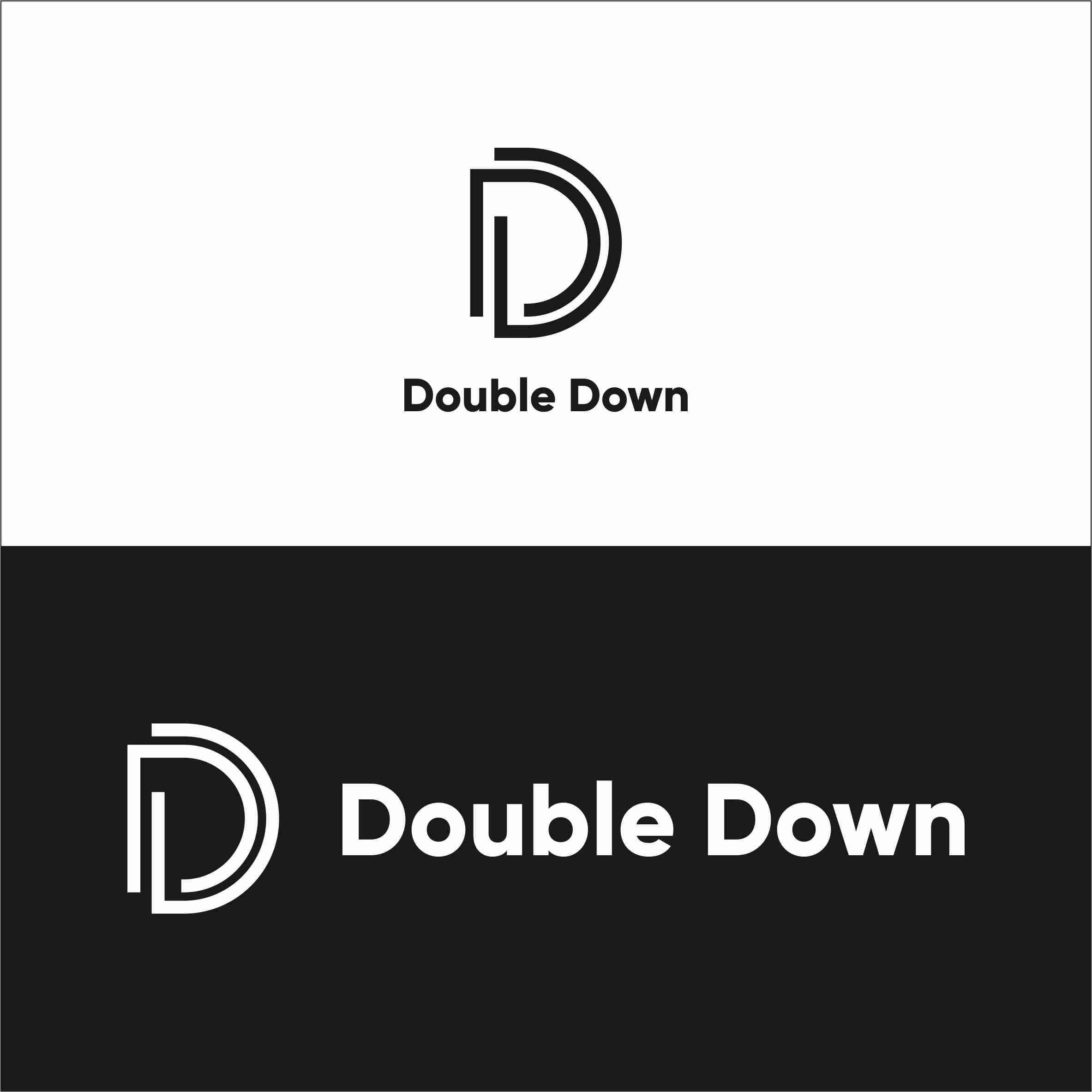 Logo Design by Mas Arief for Double Down | Design #35890695