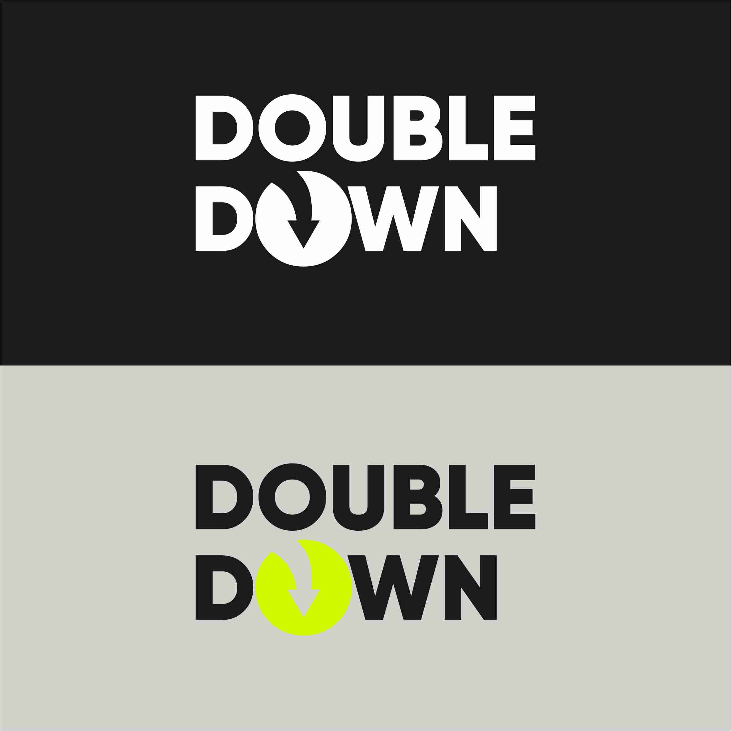 Logo Design by Mas Arief for Double Down | Design #35940150