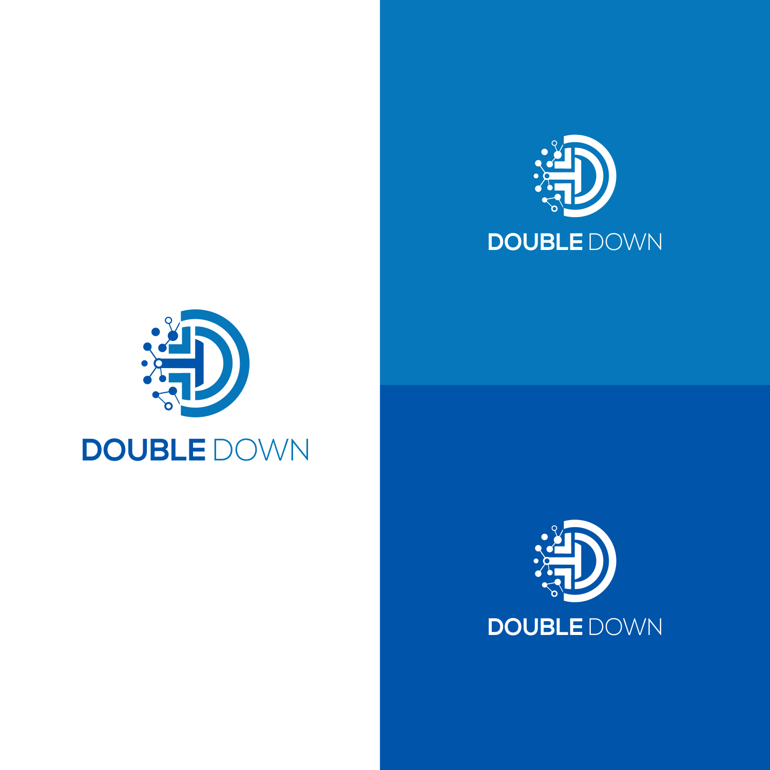Logo Design by abidzar for Double Down | Design #36033914