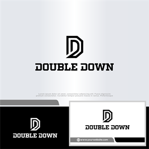Logo Design by win it for Double Down | Design: #35889072