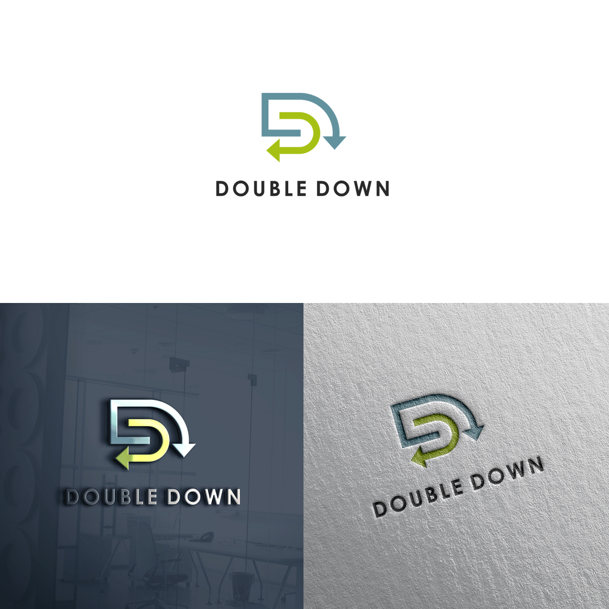 Logo Design by bijuak for Double Down | Design #35892253