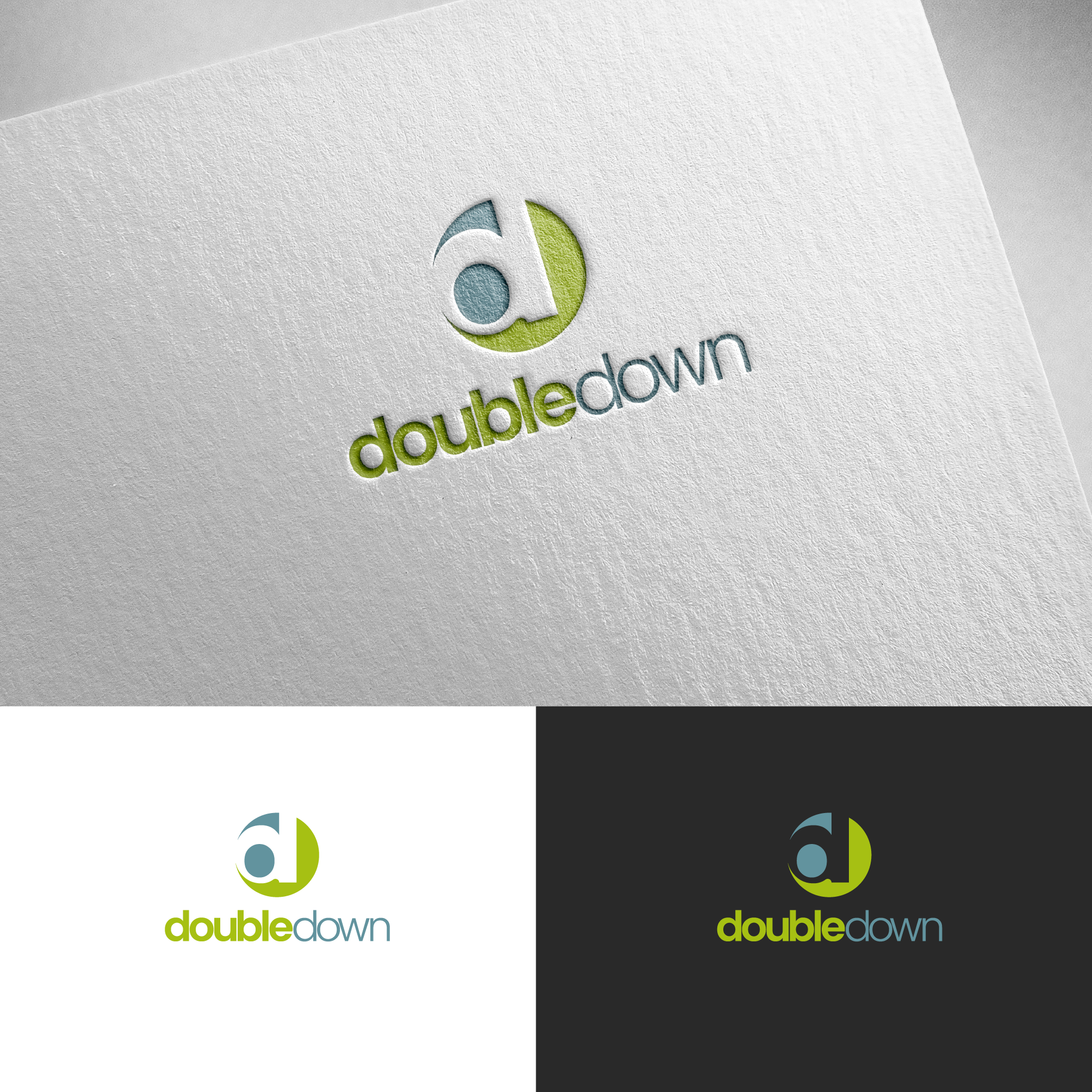 Logo Design by alzac for Double Down | Design #36031781