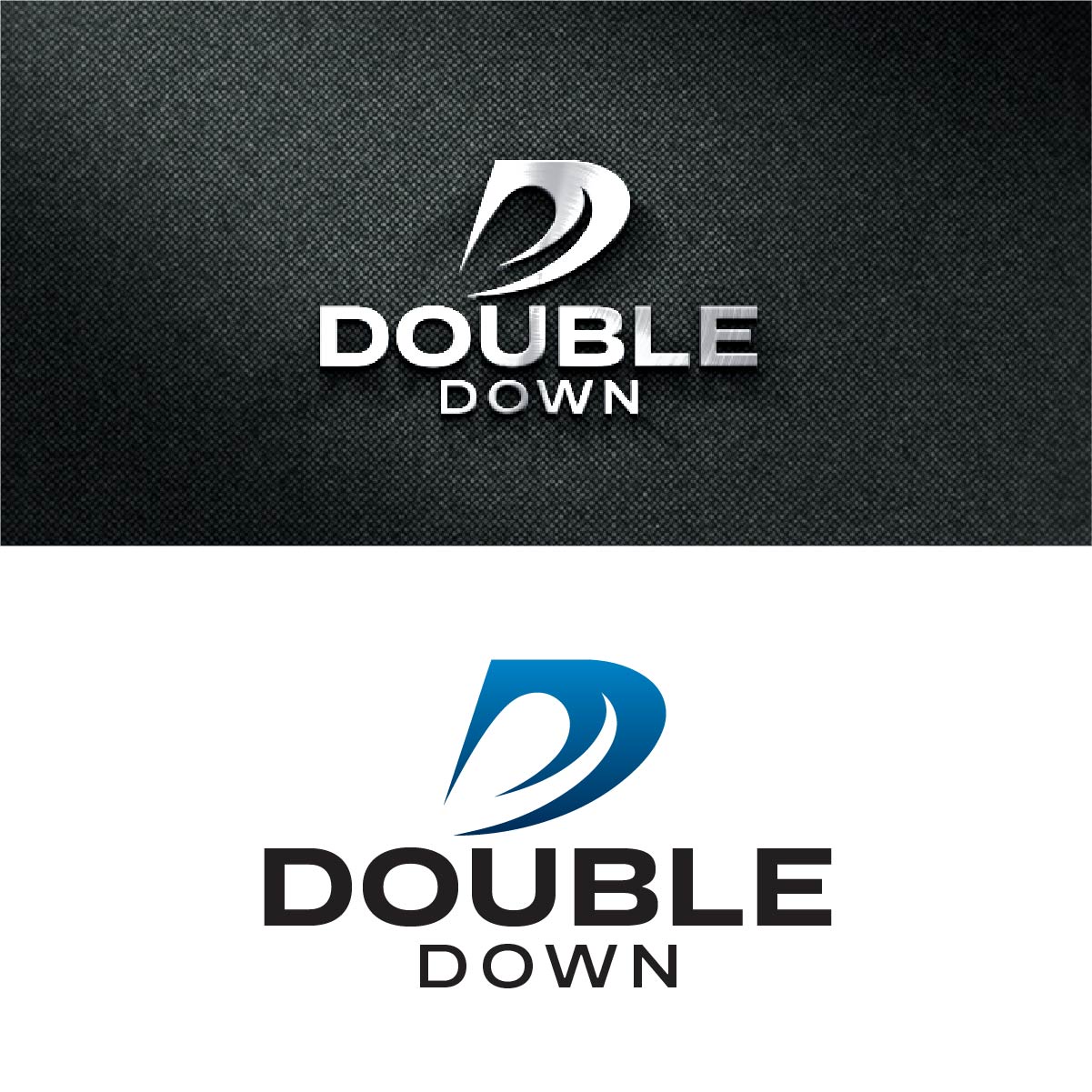 Logo Design by fly  design for Double Down | Design #35891575