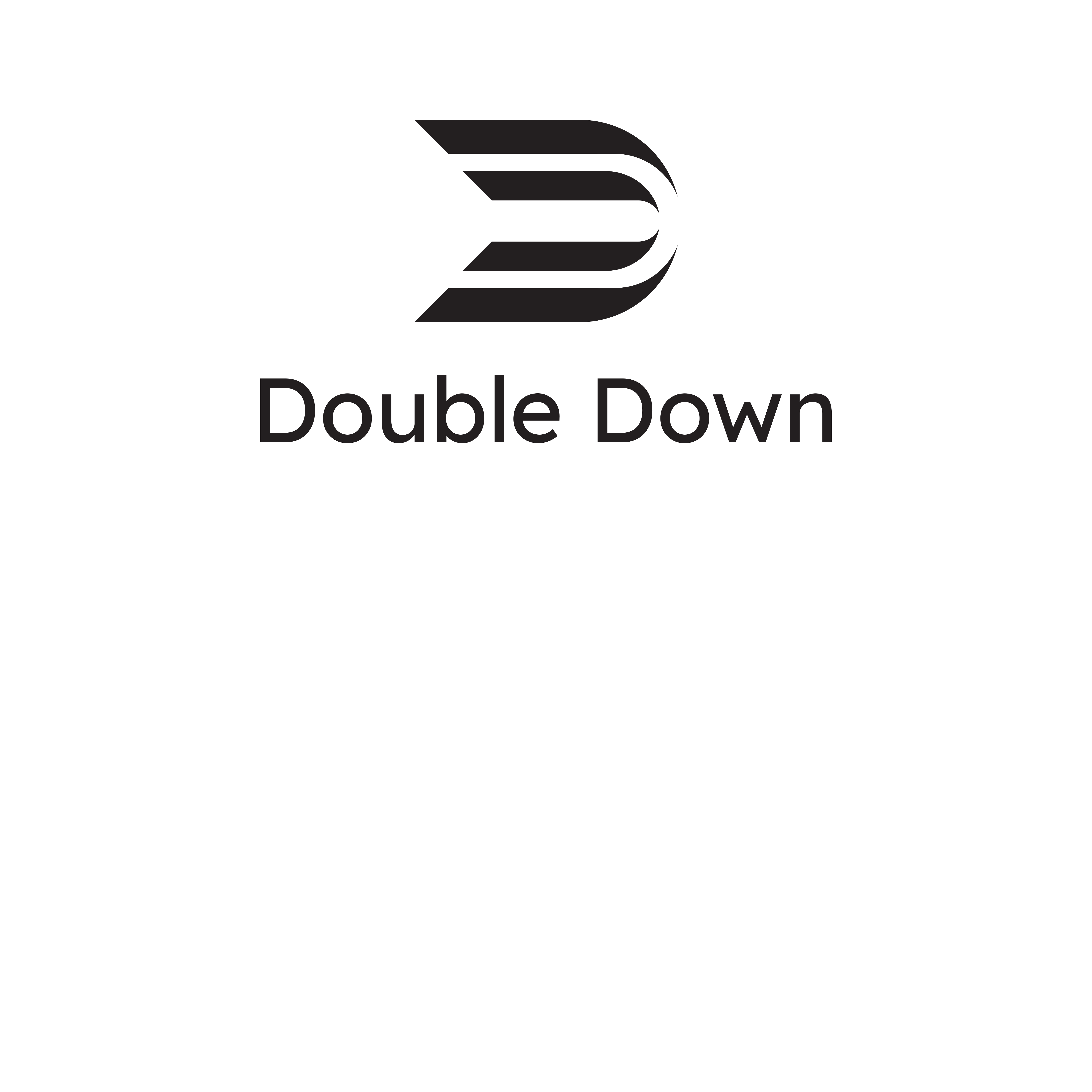 Design de Logo par joekong pour Double Down | Design #35888024