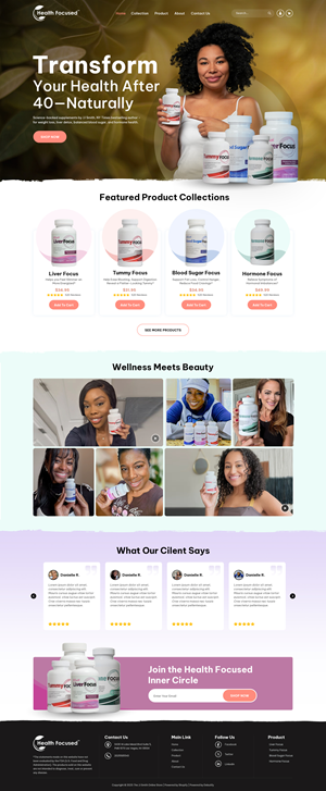 Shopify Design by IDesign1606 for Adiva+Publishing | Design: #35913839
