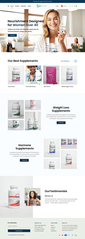 Shopify Design by pb for Adiva+Publishing | Design: #35893020