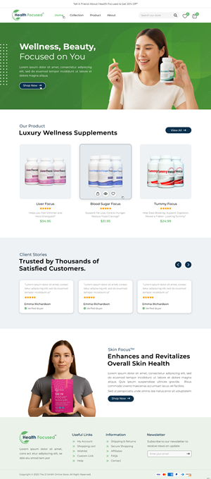 Shopify Design by pb for Adiva+Publishing | Design: #35893036