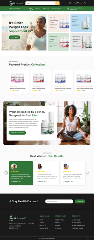 Shopify Design by pb for Adiva+Publishing | Design: #35900140