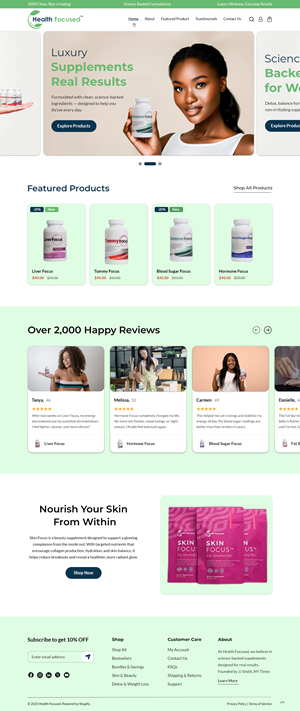 Shopify Design by pb for Adiva+Publishing | Design: #35900154