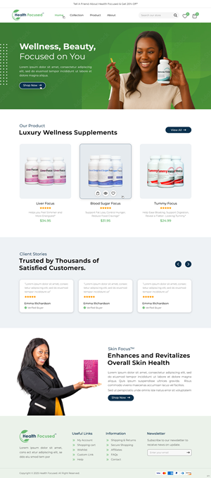 Shopify Design by pb for Adiva+Publishing | Design: #35900160