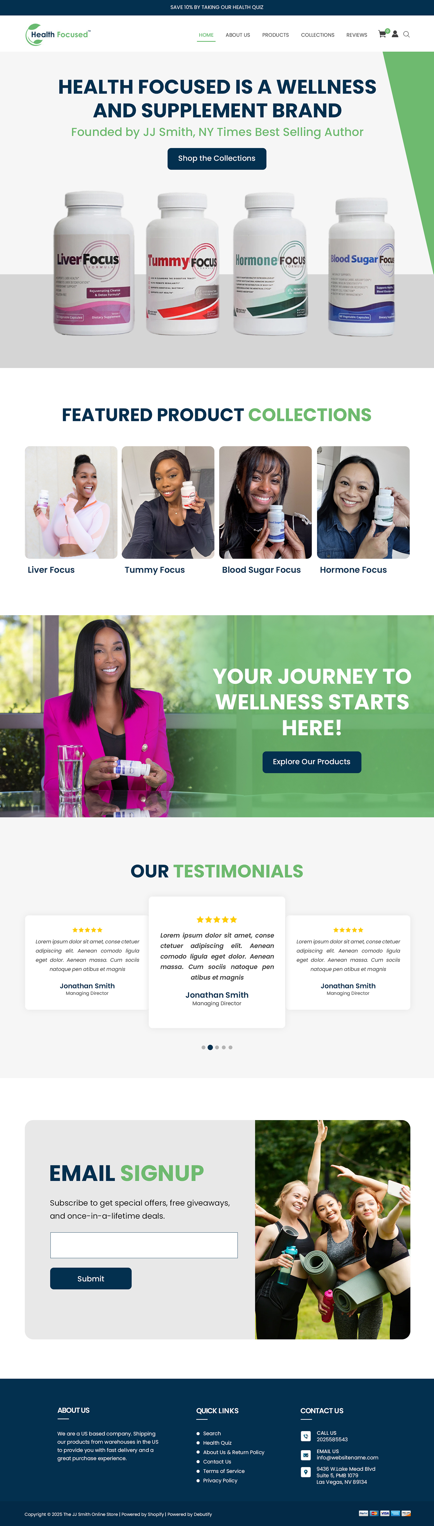 Shopify Design by Creations Box 2015 for Adiva+Publishing | Design #35890560