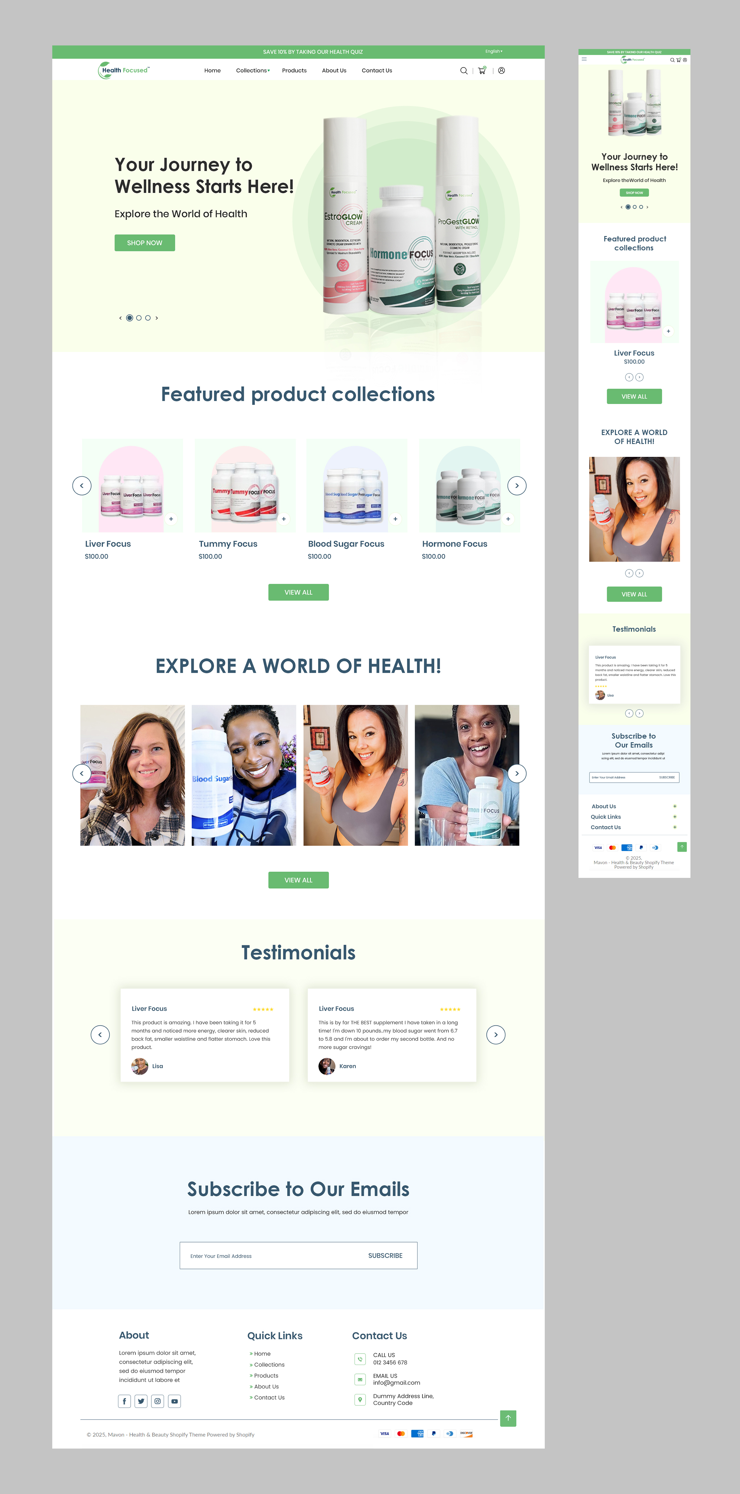 Shopify-Design von Creations Box 2015 für Adiva+Publishing | Design #35892445