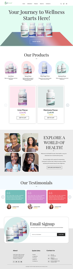 Shopify Design by Creations Box 2015 for Adiva+Publishing | Design: #35898442