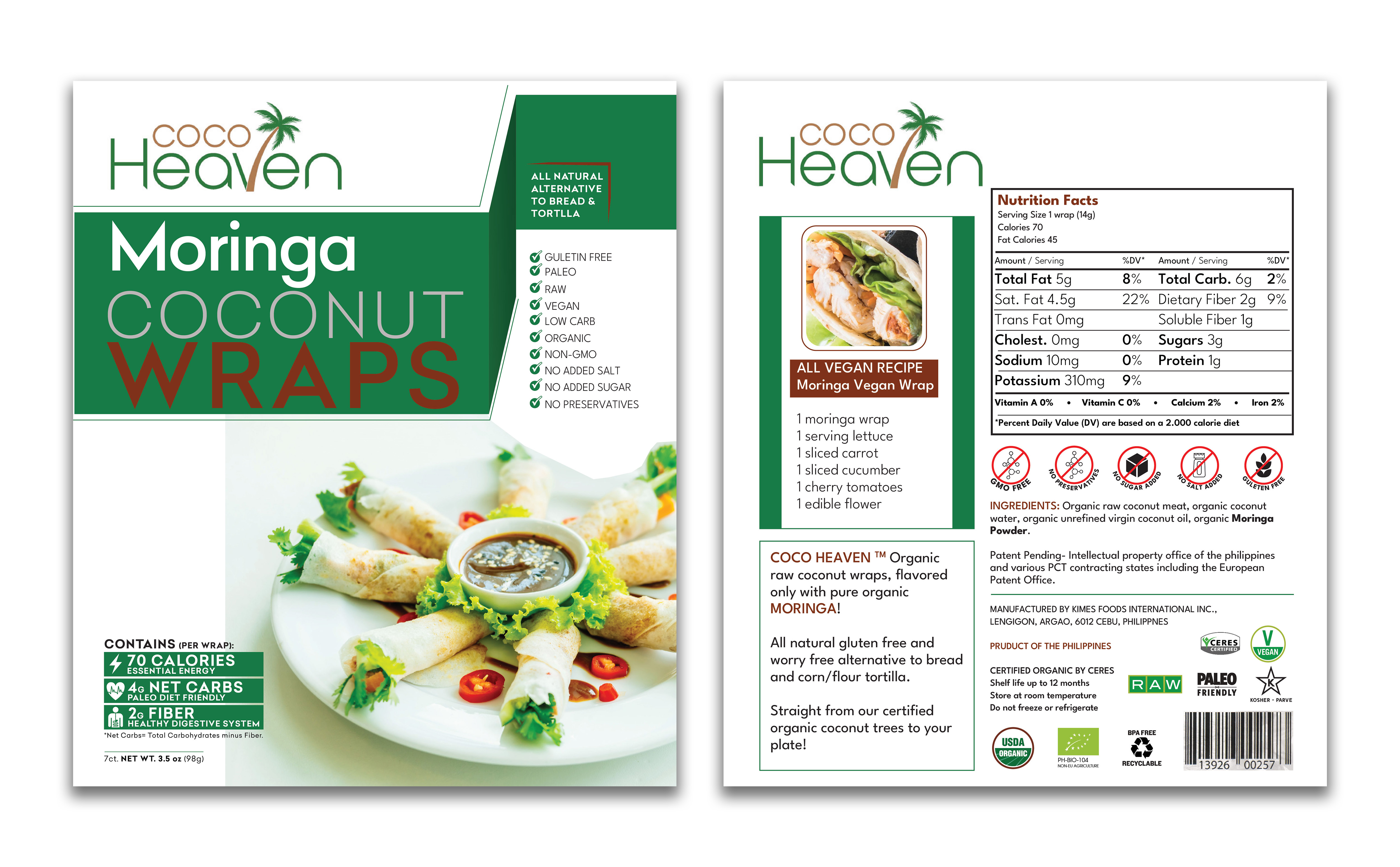 Graphic Design by Fine Graphics House for Kimes FoodsInternational,Inc. | Design #35929702