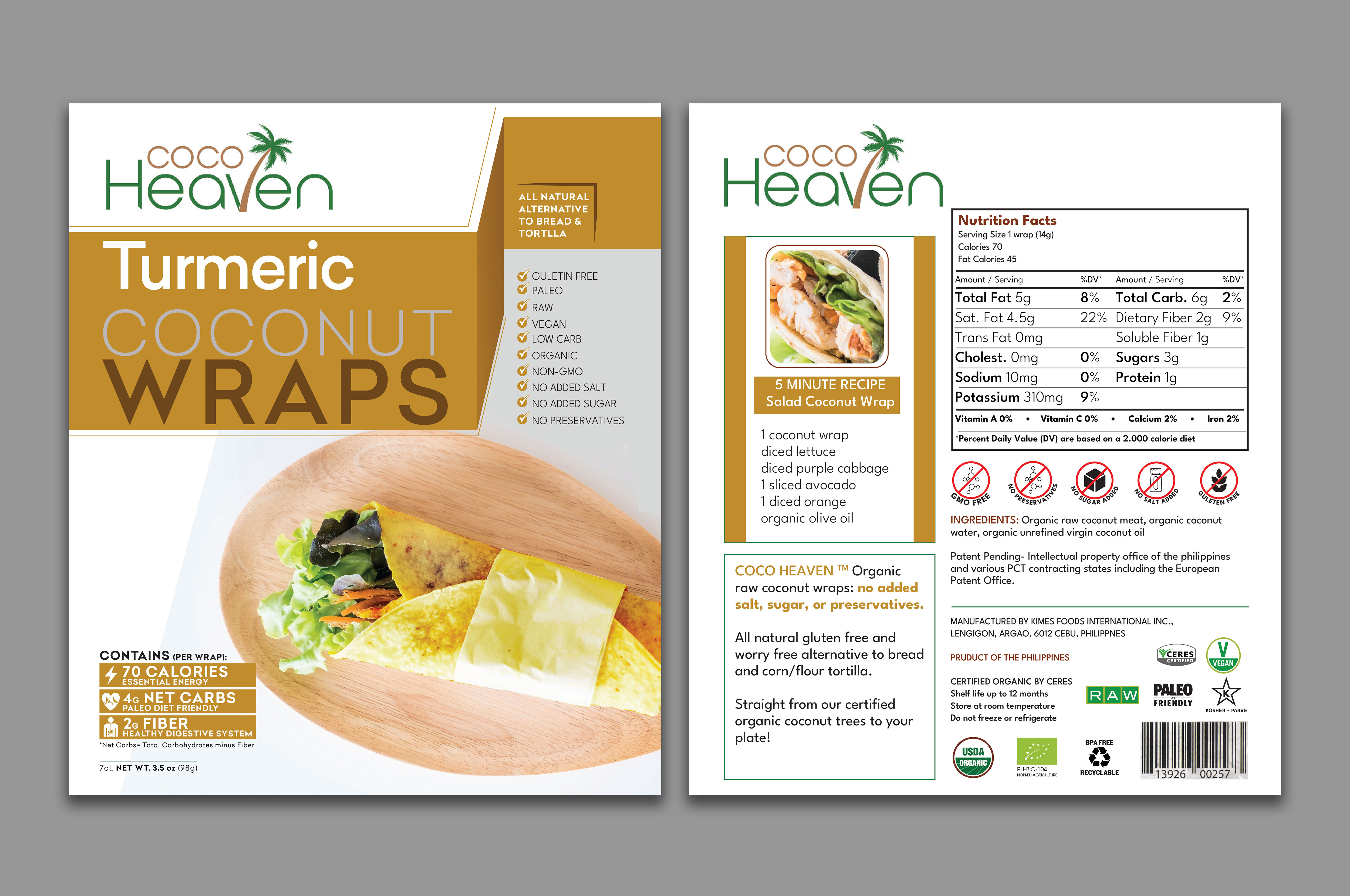 Grafik-Design von Fine Graphics House für Kimes FoodsInternational,Inc. | Design #35931286
