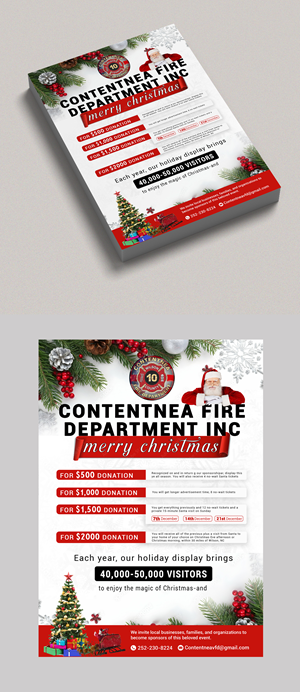 Flyer Design by Design Motion for Contentnea Volunteer Fire Department | Design: #35906829