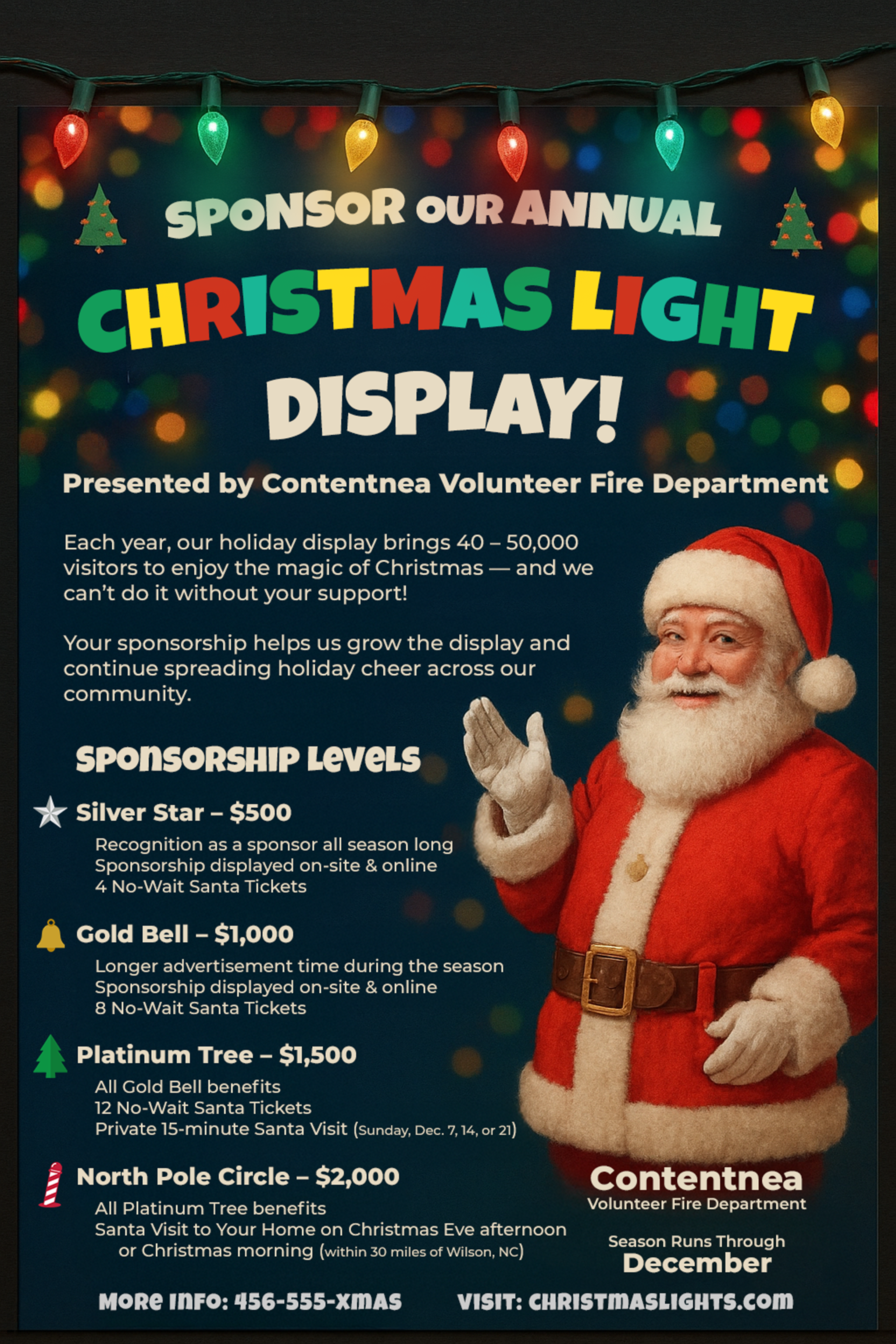 Flyer Design by Tod for Contentnea Volunteer Fire Department | Design #35901455