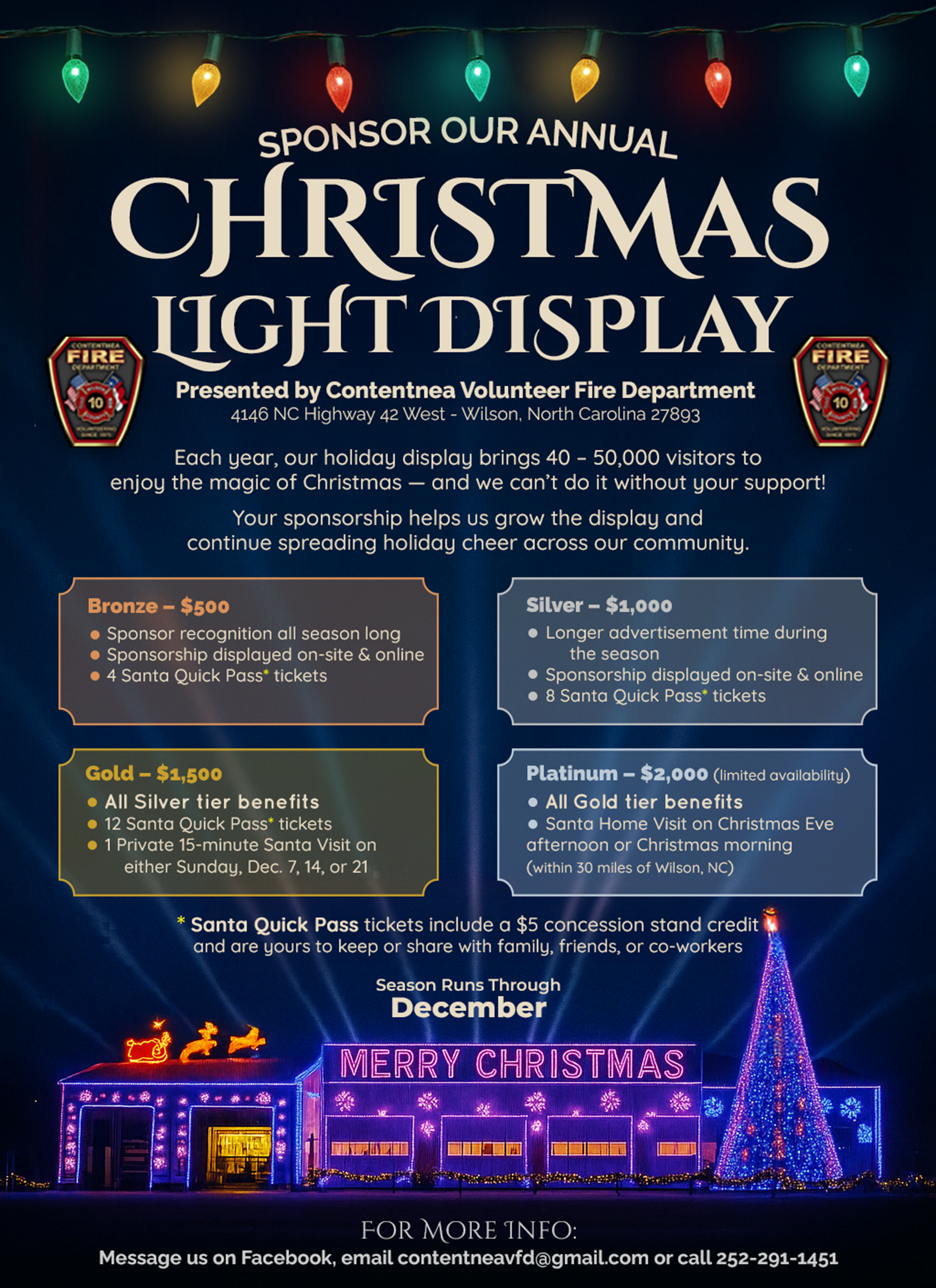 Flyer Design by Tod for Contentnea Volunteer Fire Department | Design #35912512