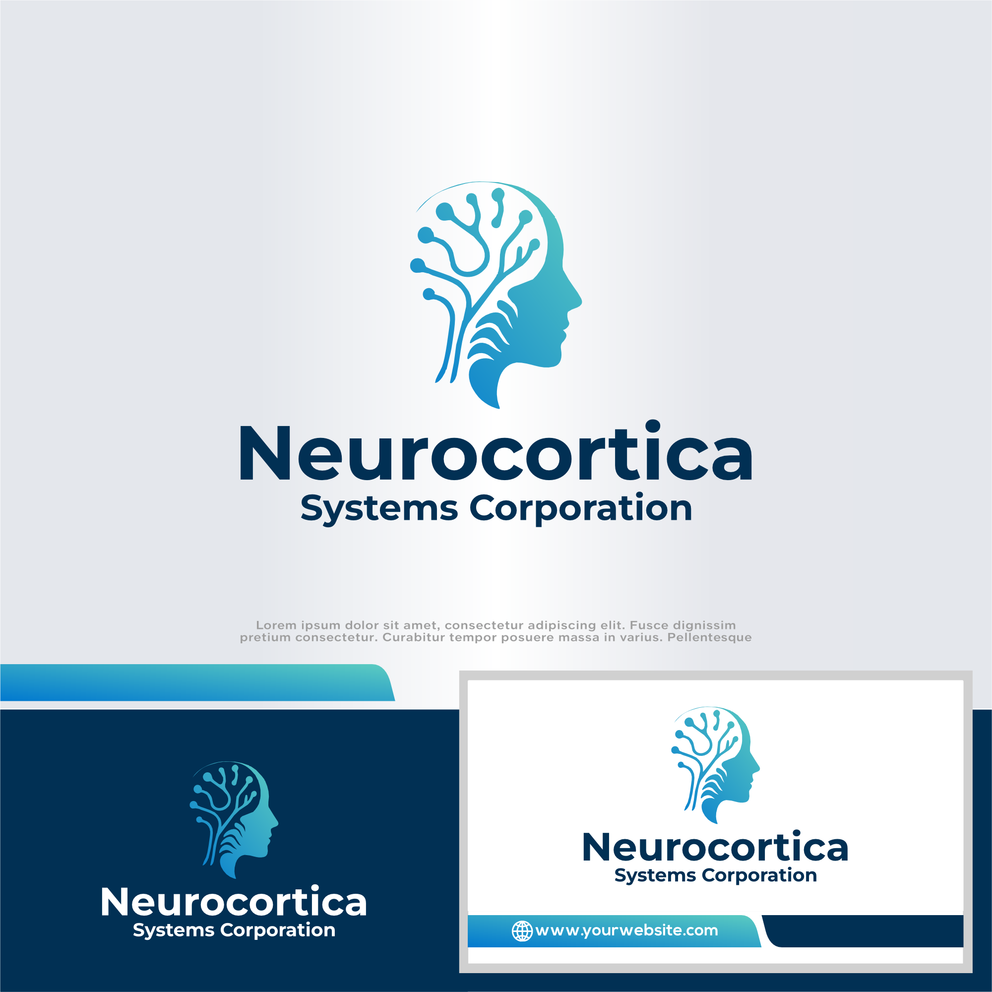 Logo Design by win it for Neurocortica Systems Corporation | Design #35895724