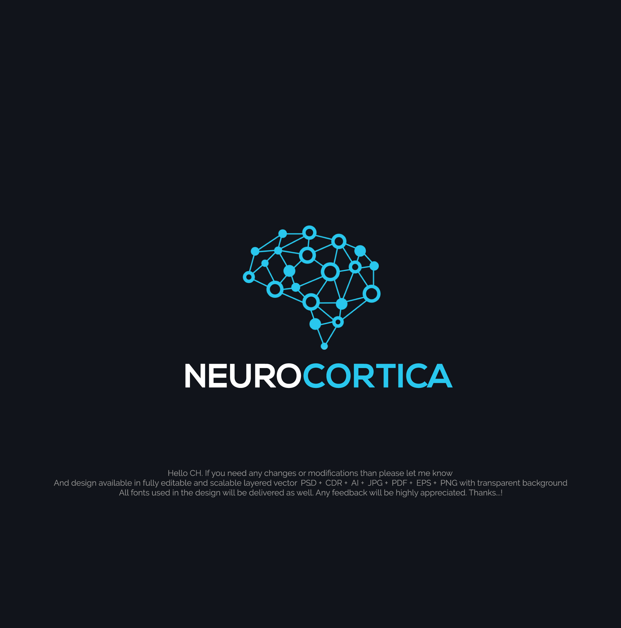 Logo-Design von NexaBrand für Neurocortica Systems Corporation | Design #35930745