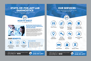 Laboratory marketing Flyer