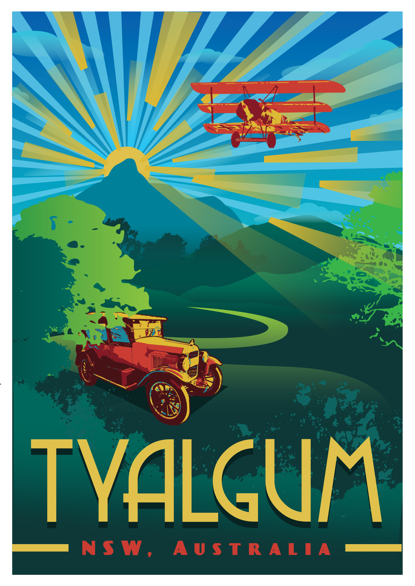 Graphic Design by MNM for Red Baron Tyalgum Pty Ltd | Design #35927950