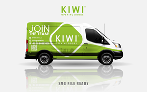 Car Wrap Design by MNTK for KIWI.KI GmbH | Design: #35919916