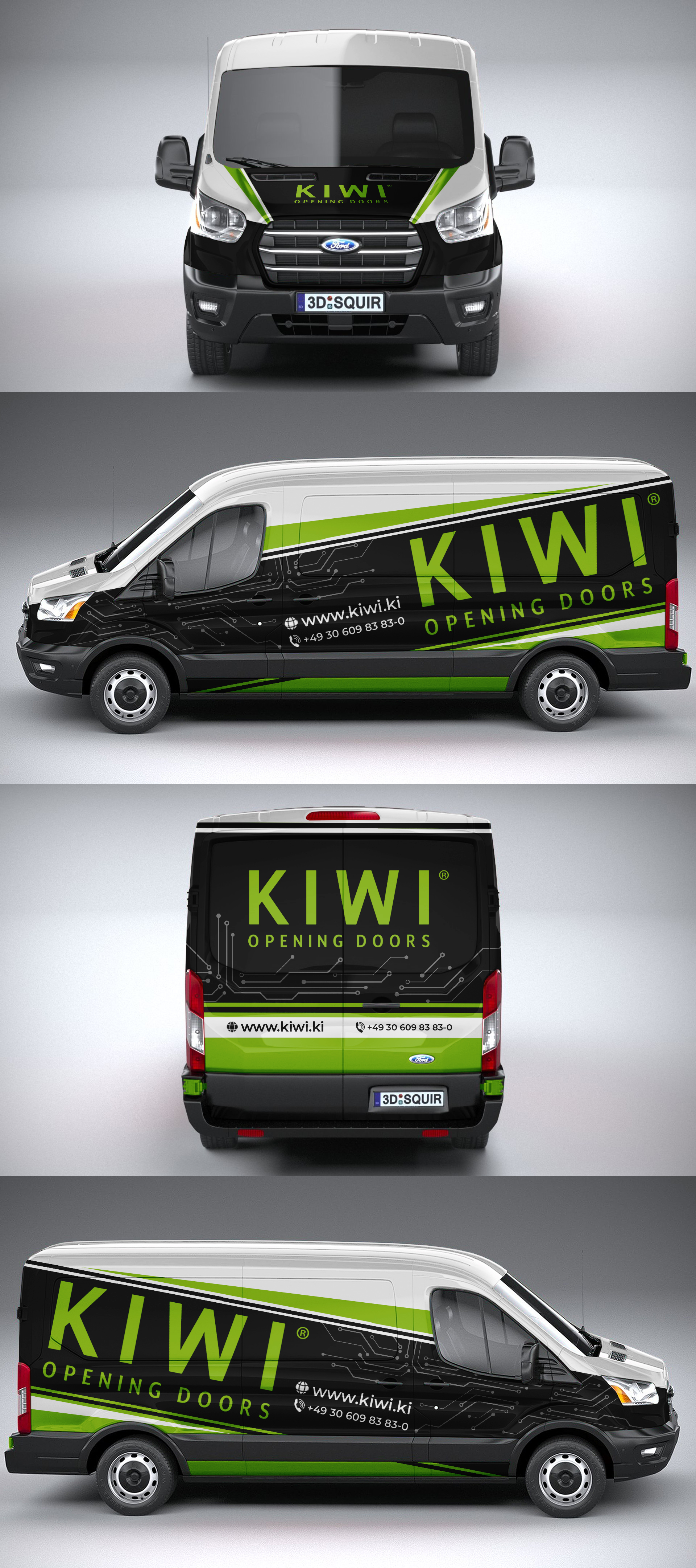 Car Wrap-Design von ANGGI MAULANA PRAKOSO für KIWI.KI GmbH | Design #35922959