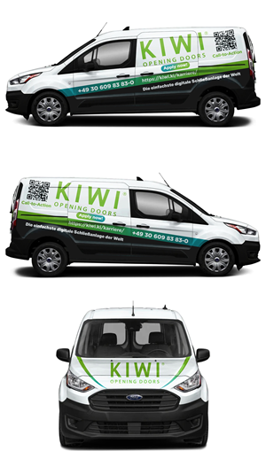 Car Wrap Design by LAXMI DESIGNHUB for KIWI.KI GmbH | Design: #35905508