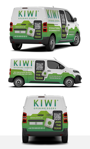 Car Wrap Design by 123graphics for KIWI.KI GmbH | Design: #35941531