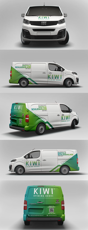 Design de Covering de Véhicule par Impressive Designs pour KIWI.KI GmbH | Design #35983612